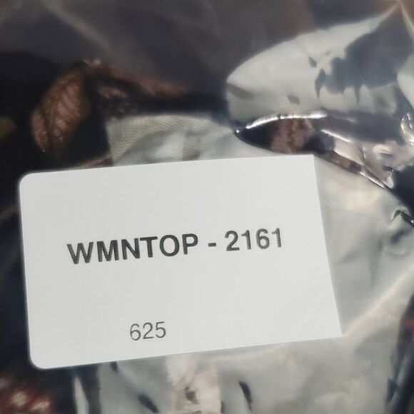 Maurices 24/7 Women’s Black Floral Swing Dress M Long Sleeve Stretch Soft Knit F - Picture 8 of 8